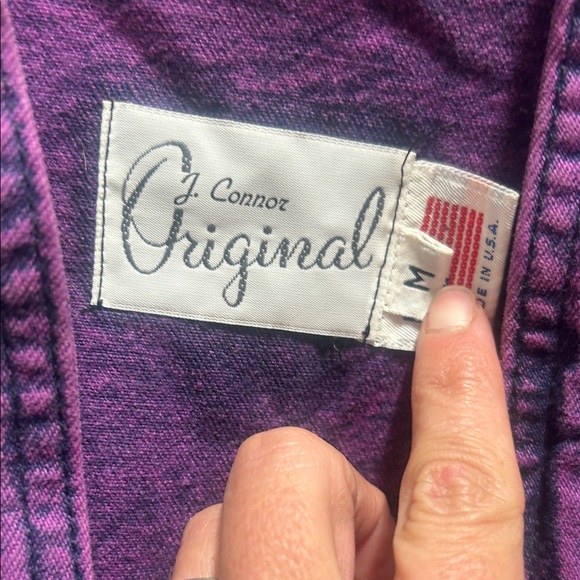 Vintage Purple Jean Jacket - Picture 4 of 10